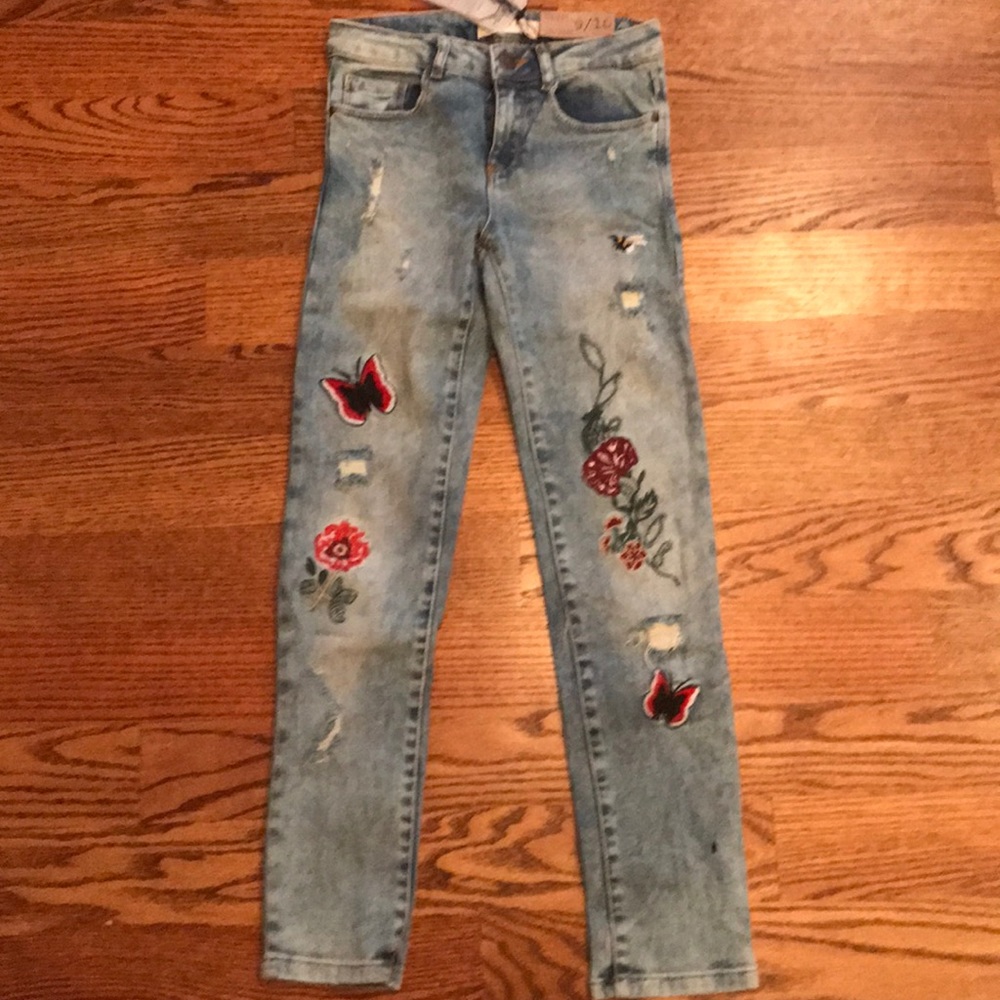 Zara girls jeans